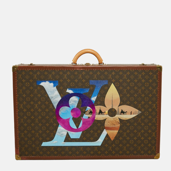 Louis Vuitton Monogram Canvas Bisten 80 Large Suitcase Louis Vuitton Monogram Canvas Bisten 80 Large Suitcase