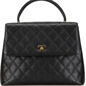 Chanel Pre Owned 2000-2002 Caviar Kelly Top Handle handbag
